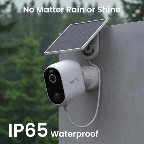 Miniatura 9 de INFIYA Cámaras de Seguridad Inalámbricas para Exteriores - Con Energía Solar y Batería 2K 2.4G Cámaras para Seguridad del Hogar, Alerta Instantánea