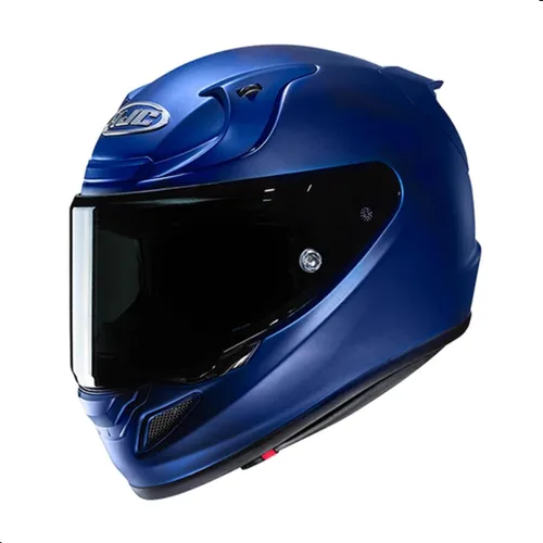 Miniatura 3 de Casco de motocicleta HJC RPHA 12 sólido con visera HJ-42 Pinlock, aprobado por DOT (Negro mate, XXL)