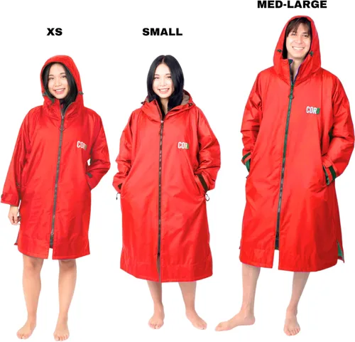 Miniatura 17 de COR Surf Swim Parka for Youth and Adults Heavy-Duty Weatherproof Swimming Jacket with Size Options for Men, Women and Kids