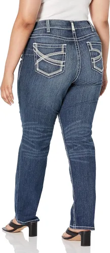 Miniatura 2 de Ariat R.E.A.L. - Jeans de pierna recta apilables para mujer