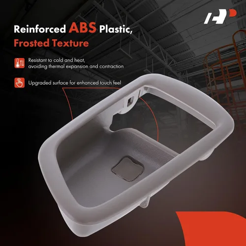 Miniatura 3 de A-Premium Manija para puerta interior del lado del conductor delantera o trasera izquierda compatible con Toyota Tundra 2004-2006 Crew Cab, Sequoia