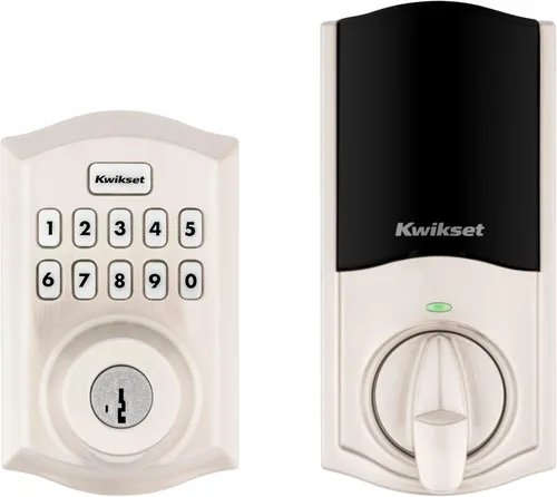 Miniatura 18 de Kwikset HomeConnect 620 Z-Wave con teclado inteligente de largo alcance, cerradura sin llave conveniente, códigos de usuario personalizables, Bronce
