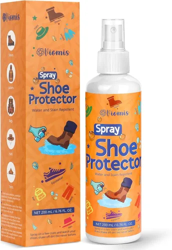 Shoe Protector Spray - 6.76oz Professional Waterproof Stain Guard Advanced Nano Protection for Suede,Leather,Fabric