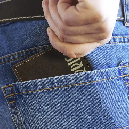 Miniatura 7 de Carteras personalizadas para hombres, 6 colores y 19 opciones de fuente, billetera de cuero grabada personalizada, regalos para el marido, regalos