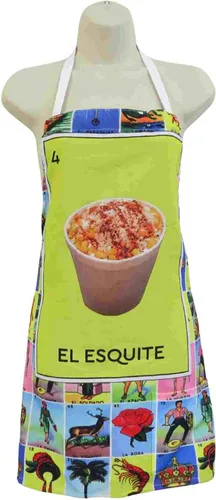 Miniatura 2 de Leos Imports Loteria Card - Delantal de bingo mexicano con bolsillos
