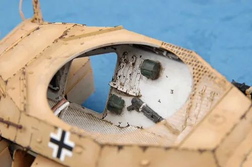 Miniatura 2 de Hobby Boss Sd.Kfz.222 Leichter Panzerspahwagen Kit de construcción de modelos de vehículo de 0.8 in