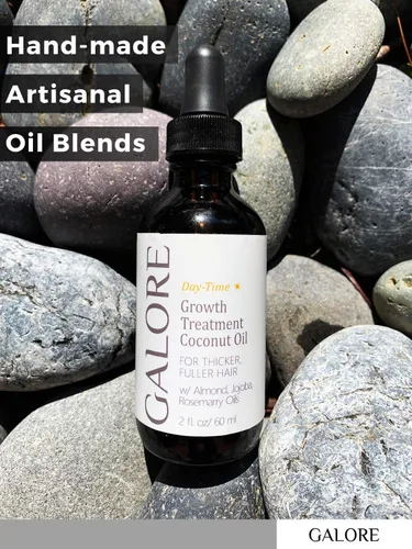 Miniatura 5 de Aceite de coco para cabello y cuerpo, ligero, hidratante diario para cabello y piel secos, aceite de almendra natural, aceite de jojoba y aceites