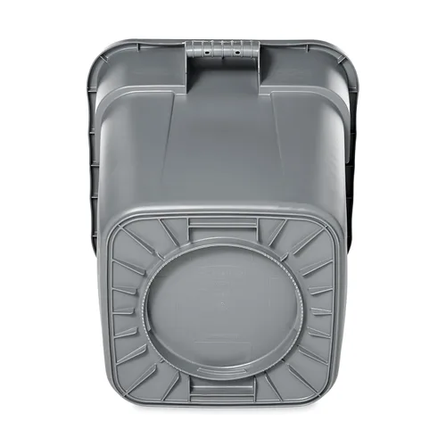 Miniatura 4 de Rubbermaid Commercial LLDPE Bote de Basura Cuadrado Brute de 28 Galones sin Tapa, Gris, Para Restaurantes/Garajes/Oficinas/Salas de Correo/Aulas