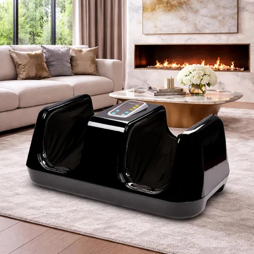 Miniatura 3 de Carepeutic Masajeador de pies Shiatsu de lujo con vibración de amasamiento y calor, masajeador eléctrico de pies para spa en casa para molestias