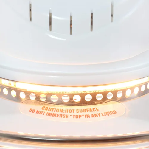 Miniatura 4 de Freidora de aire para horno halógeno multiusos Megachef en color blanco