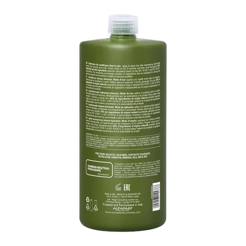 Miniatura 2 de ALFAPARF MILANO Benvoleo - Acondicionador rico en hidratación para cabello seco, limpio, vegano, cuidado sostenible del cabello, hidrata, hidrata
