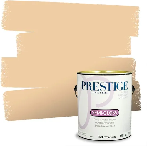 Miniatura 76 de PRESTIGE Pintura exterior e imprimación en uno, bronceado Aberdeen, plano, 1 galón