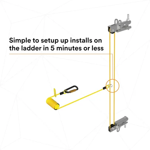 Miniatura 3 de 3M Lema DBI-SALA, anclaje de escalera 6100566, 1 cada uno