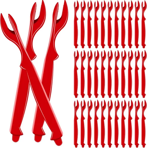 Juego de 36 piezas de galletas de patas de cangrejo, herramientas de cangrejo, herramientas para langosta, cangrejo, gambas, camarones, cuchillo de
