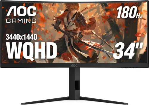 Miniatura 13 de AOC C24G42E Monitor de juego ultrarrápido curvo de 24" sin marco, 1500R, FHD 1080p, 180Hz 0.5ms MPRT, HDMI 2.0 x2, Display Port x1, HDR, altavoces
