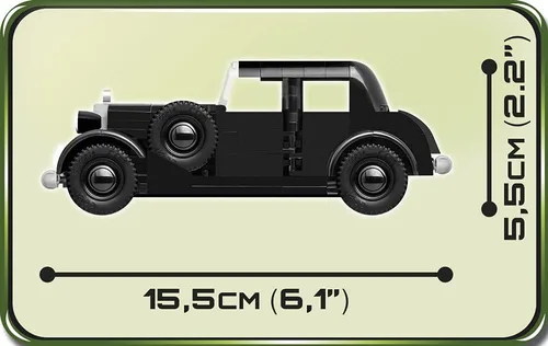 Miniatura 4 de COBI Colección Histórica 1937 Mercedes 230, Varios