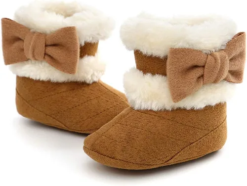 Miniatura 3 de Timatego Botas vaqueras con borlas para bebé, con cremallera lateral, antideslizantes, para bebés, bebés, para primer caminante, cálidos