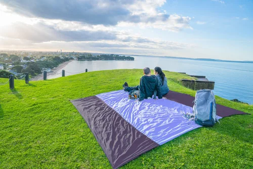 Miniatura 8 de WEKAPO Manta de Playa Resistente a la Arena e Impermeable, Alfombrilla de Playa Extra Grande, Alfombrilla Sin Arena de Tamaño Grande y Compacta