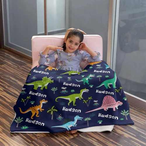 Miniatura 76 de Artsadd Manta de bebé personalizada para niños y niñas con nombre, manta personalizada con nombre de bebé con patrón de unicornio, manta