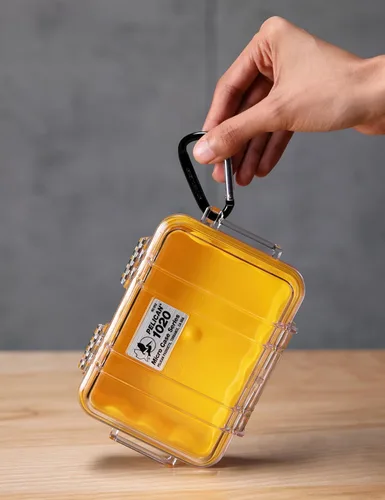Miniatura 2 de Pelican 1020 Micro Case (Amarillo/Transparente)