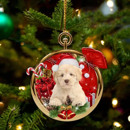 Miniatura 40 de Nazenti Adorno personalizado de bola de Navidad de pastor australiano – Adorno de perro personalizado para amantes de las mascotas, colgante