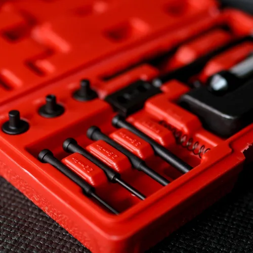 Miniatura 6 de ABN Kit de herramientas para romper cadenas con estuche de almacenamiento, herramienta de extracción de remaches y eslabones de cadena de rodillos