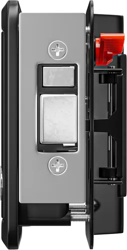 Miniatura 5 de Cerradura de puerta de entrada para remolque de viaje RV Cerrojo polar de paleta negra