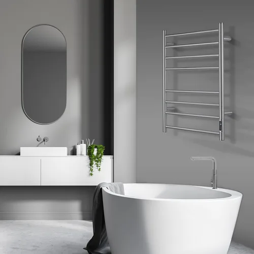 Miniatura 5 de Calentador de toallas con temporizador integrado ETW44-2S para baño, calentador de toallas de baño montado en la pared, calentador de toallas