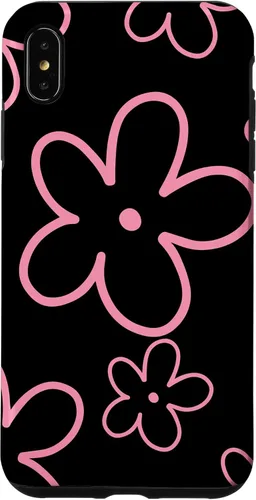 Miniatura 11 de Pink Black Flower Retro Modern Boho Floral Aesthetics Case for iPhone 17