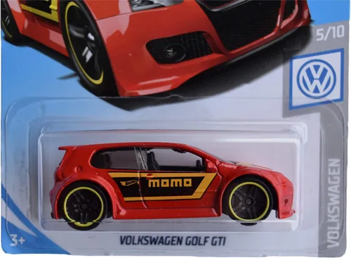 Miniatura 2 de Hot Wheels VW Golf GTI 19/250, rojo