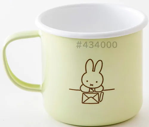 Miniatura 2 de Taza Miffy Pastel 3.1 in Gris Pálido Verde pálido
