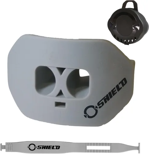 Miniatura 20 de O Shield Protector bucal Core Football con correa desmontable, protector de labios apto para fútbol americano, 7 contra 7, bandera de fútbol