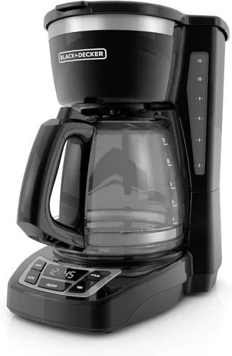 Miniatura 2 de BLACK+DECKER Cafetera digital de 12 tazas, CM1160B, programable, lavable y cafetera digital de 12 tazas, CM1160W, filtro de cesta programable