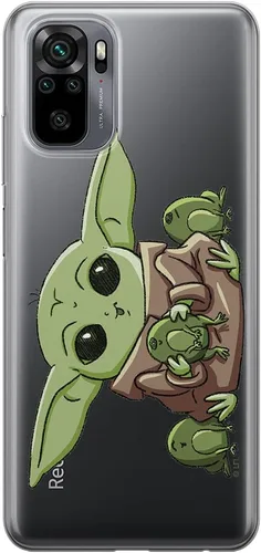 Miniatura 13 de ERT GROUP Caja del teléfono móvil para Xiaomi REDMI Note 10/10S Original y con licencia oficial Star Wars Patrón Baby Yoda 001 adaptado de manera
