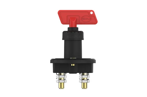 Miniatura 2 de SEAFLO Interruptor de desconexión de batería (interruptor aislador de batería) - Interruptor de botón - Actuador giratorio - Funcionamiento