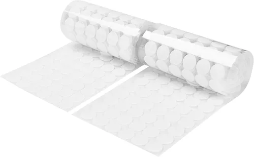 Miniatura 4 de LLPT 600 puntos de bucle, adhesivos resistentes de 3/4 pulgadas de diámetro, puntos adhesivos muy fuertes, impermeables, para arte, manualidades