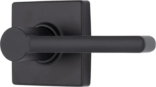 Miniatura 9 de BRINKS – Paquete de 6 manijas de puerta de paso interior, estilo contemporáneo, bronce toscano, acabado en bronce aceitado sin llave, manija