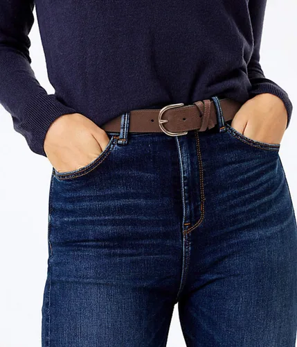 Miniatura 5 de Tommy Hilfiger Cinturón de cuero de moda para mujer, pantalones y vestidos, Banda cruzada marrón