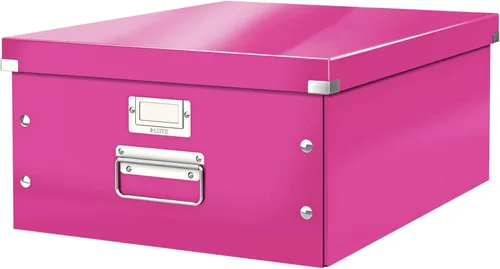 Miniatura 10 de Leitz Caja de almacenamiento A5, rango de clic y tienda 60430001 - Caja de almacenamiento pequeña, blanca A5 Azul (Ice Blue)