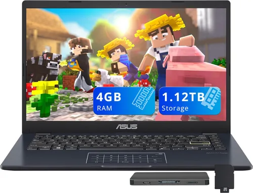 Miniatura 12 de ASUS 2023 Vivobook 14 Laptop, pantalla FHD de 14” (1920 x 1080), CPU Intel Core i5-1235U, gráficos Intel Iris Xᵉ, 8 GB de RAM, SSD de 256 GB