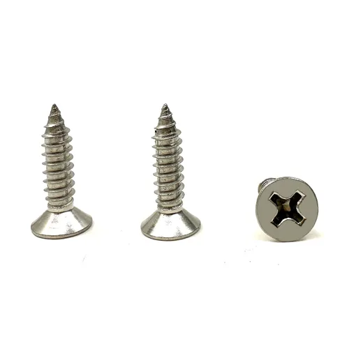 Miniatura 20 de Tornillos de cabeza plana M4x30mm para madera, tornillos autorroscantes Phillips de cabeza avellanada 50 piezas (M4x30mm)