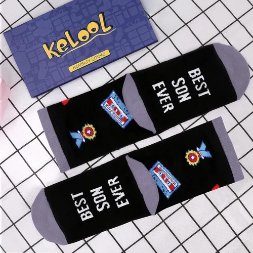 Miniatura 6 de Calcetines con texto en inglés Do Not Disturb I'm Gaming, ideas de regalos para niños, regalos para hombres, él, papá, hijos, adolescentes