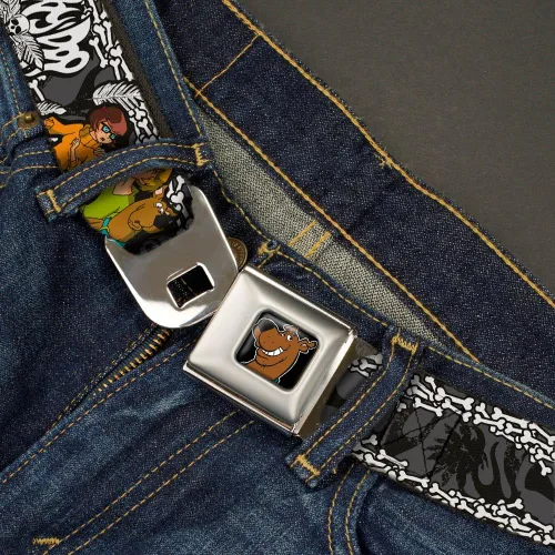Miniatura 2 de Buckle-Down Seatbelt Belt - SCOOBY DOO Group PoseBones - 1.0" Wide - 20-36 Inches in Length