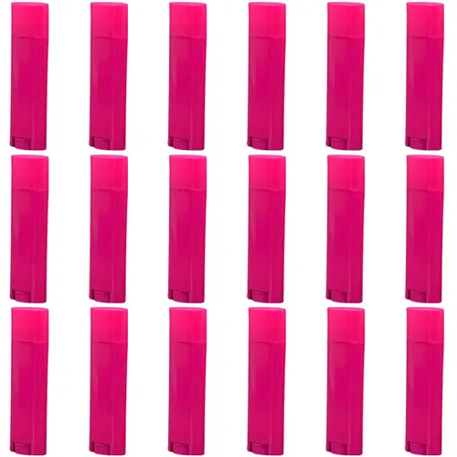 Miniatura 8 de FZBNSRKO 25 unidades de 0.2 fl oz de desodorante ovalado vacíos tubos de bálsamo labial, contenedores recargables para lápiz labial, lápiz labial