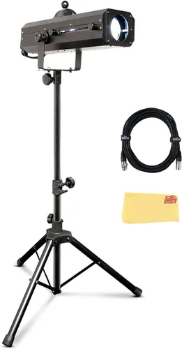 Miniatura 2 de CHAUVET DJ Paquete 4BAR Quad ILS con 2 cables DMX y paño de pulido Austin Bazaar