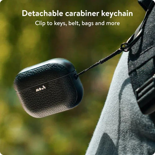 Miniatura 5 de Mous Funda para Airpods Pro 1 y 2 con llavero - Funda compatible con AirPods Pro de carga inalámbrica para AirPods Pro de 2ª generación/1ª