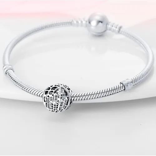 Miniatura 3 de LIGHTDOG Alliance Charm se adapta a pulseras Pandora Europe, cuentas colgantes de plata de ley 925, regalo para el día de la madre, joyería