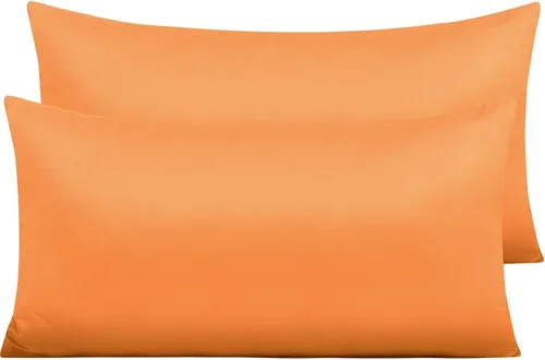 Miniatura 68 de NTBAY - Fundas de almohada de satén con cremallera, súper suaves y lujosas fundas de almohada Negro