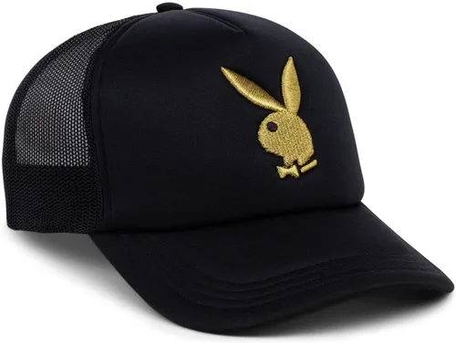 Miniatura 3 de Playboy Gorra ajustable Gold Rush Foam Trucker, NegroOro