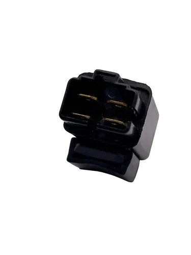 Miniatura 3 de Kit de relé de motocicleta, 2 terminales, normalmente abierto, conector de tornillo, 12 V CC, montaje de enchufe, operación manual, compatible